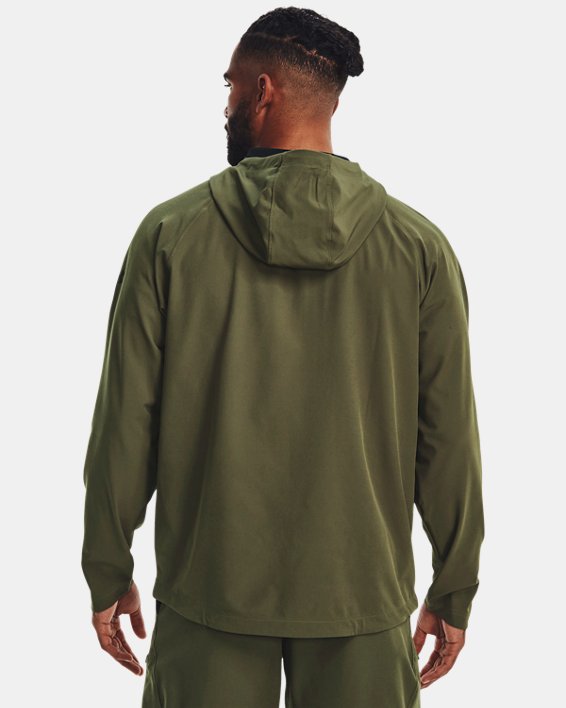 Men's UA Unstoppable Jacket in Green image number 1